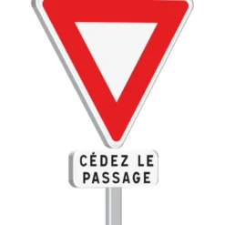 AB3a + M9c-1000-Classe 1-Cédez le passage TALIAPLAST | 523301