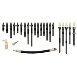 Adaptateurs pour compressiomètre et testeur d'étanchéité de cylindre, 23 pcs - KS Tools | 150.1775