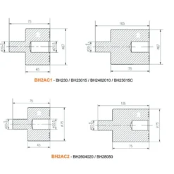 ADAPTORSPNEUM HYDRAULIC JACK - Bahco | BH2AC2