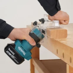 Affleureuse LXT - 18 V Li-Ion, Ø 6 mm, 3 Ah + BL1830 + DC18SD - Makita |