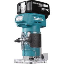 Affleureuse LXT - 18 V Li-Ion, Ø 6 mm, 3 Ah + BL1830 + DC18SD - Makita |