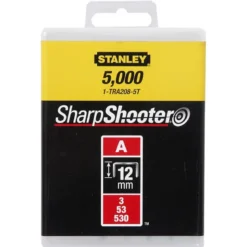 AGRAFES 4MM TYPE A - BOITE DE 1000 PIÈCES STANLEY 1-TRA202T
