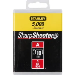 AGRAFES 14MM TYPE A - BOITE DE 1000 PIÈCES STANLEY 1-TRA209T
