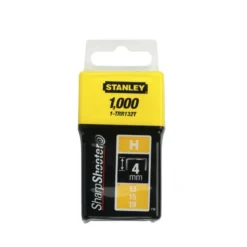 AGRAFES 8MM TYPE H - BOITE DE 1000 PIÈCES STANLEY 1-TRR135T