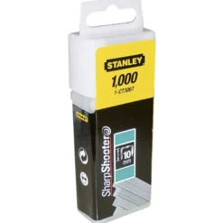 AGRAFES PLATES 8MM-5/16" - BOITE DE 1000 PIÈCES STANLEY 1-CT305T
