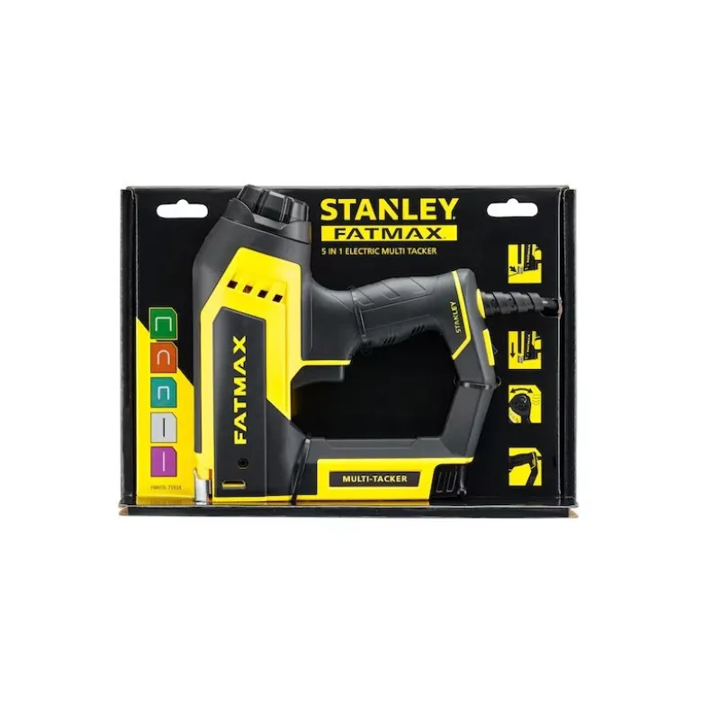 Agrafeuse-cloueuse électrique 5 en 1 FATMAX Stanley | FMHT6-75934