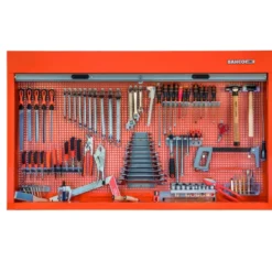 Armoire 1 800 mm avec volet roulant + kits d’outils multi-usages - 110 pcs - Bahco | 1495CS18TS1