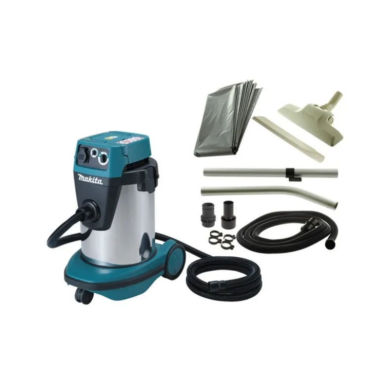 Aspirateur Makita eau et poussières classe L 32 Litres 1050 Watt 220 mbars modèle VC3210LX1