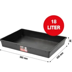 Bac de récupération d’huile / Bac à usage multiple, 18 litres - KSTools | 150.9594