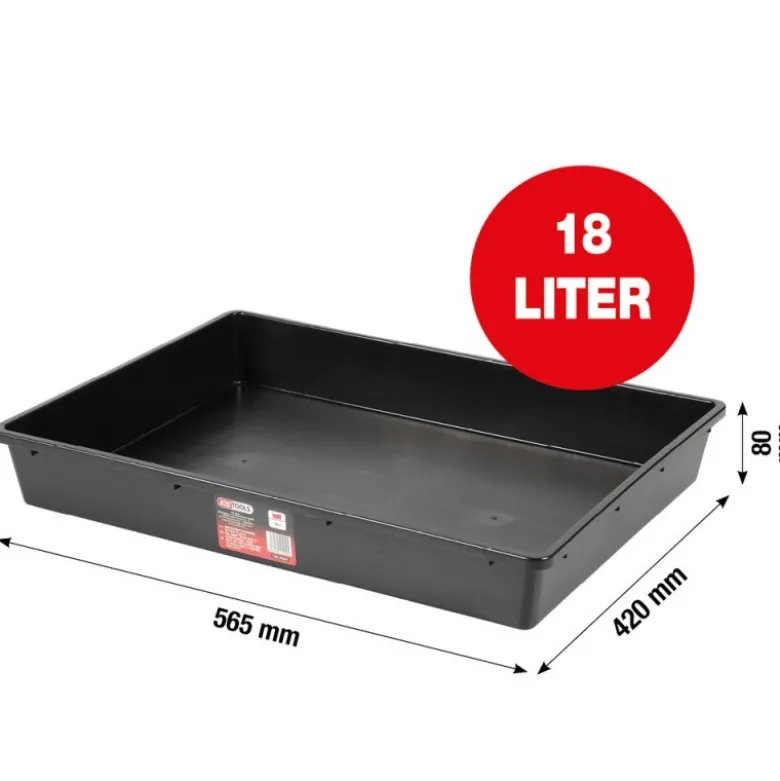 Bac de récupération d’huile / Bac à usage multiple, 18 litres - KSTools | 150.9594
