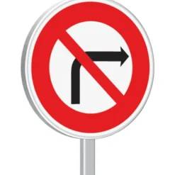 B2b-850-Classe 1-Interdiction de tourner à droite TALIAPLAST | 523707