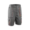 Bermuda - PADDOCK II - 60% CO/40% PES 245g/m2 - Gris/Orange - COVERGUARD | 5PAK150
