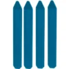 BLISTER DE 4 CRAIES BLEUES HEXAGONALES L.120MM TALIAPLAST | 400966