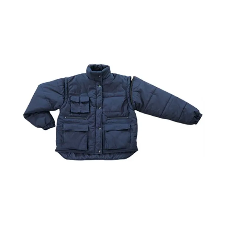 Blouson bleu POLENA SLEEVE - matelassé - multipoches - COVERGUARD | 5PSLB
