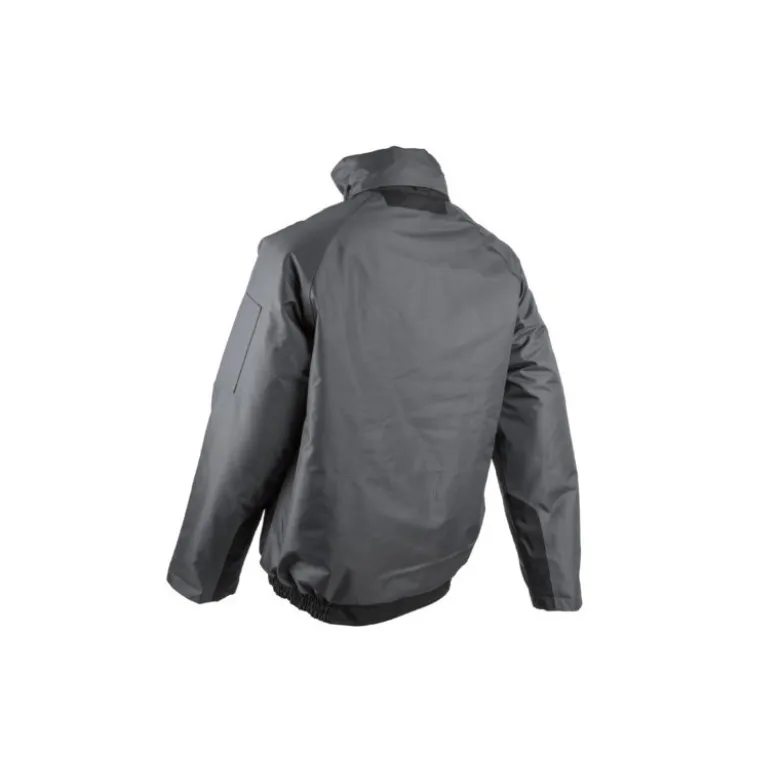 Blouson - GOMA - Ripstop 100% PES enduit PVC + Matelassage 180g/m2 - Gris/Lime - COVERGUARD | 5GOM450