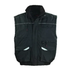 Blouson 2/1 - RIPSTOP - Ripstop 100% PES enduit PVC + Matelassage 140g/m2 - Noir - COVERGUARD | 5BMRB