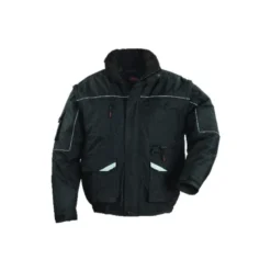 Blouson 2/1 - RIPSTOP - Ripstop 100% PES enduit PVC + Matelassage 140g/m2 - Noir - COVERGUARD | 5BMRB