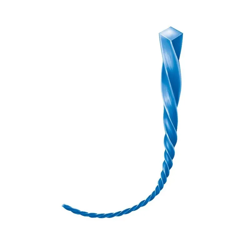 Bobine de fil nylon carré silencieux torsadé Ø fil 2,4mm, Long. 120 m, Couleur bleu Makita | 369224072