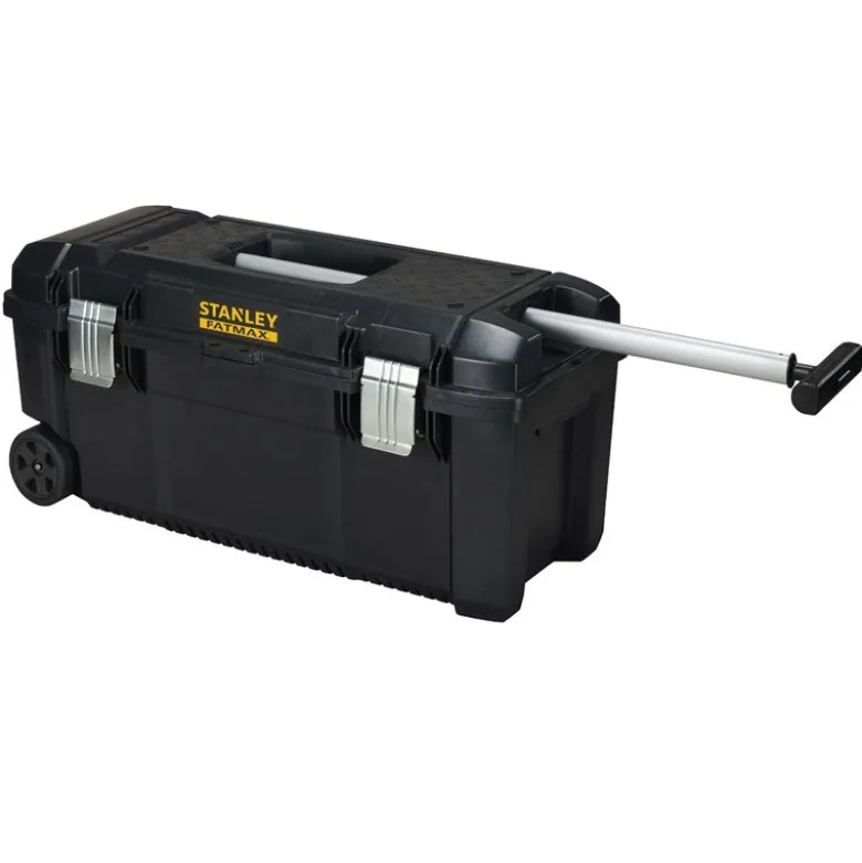 BOITE A OUTILS ETANCHE POIGNEE TELESCOPIQUE ET ROULETTES FATMAX 39L Stanley FMST1-75761