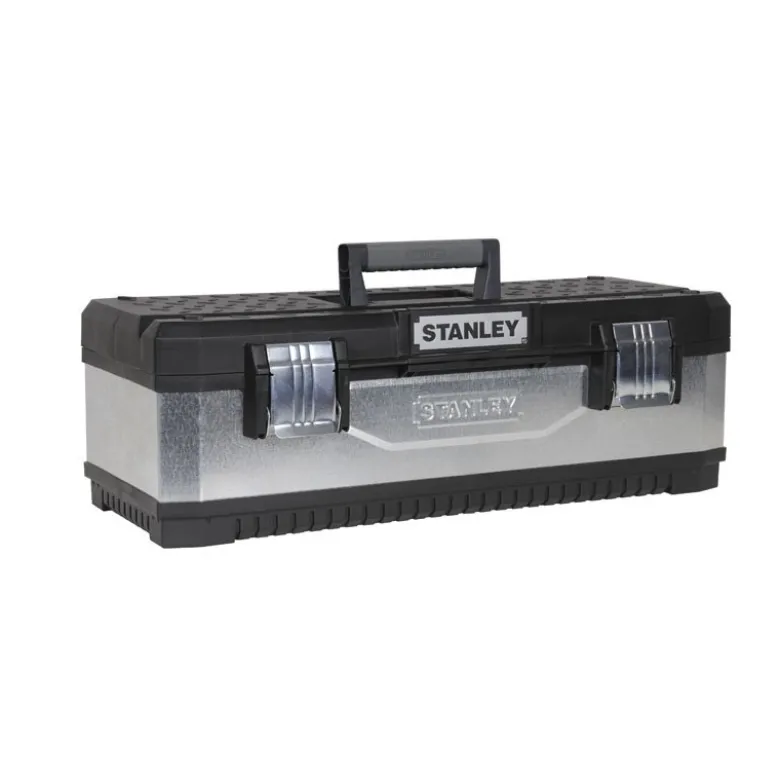 BOITE, CAISSE A OUTILS BI MATIÈRE GALVANISEE 59CM STANLEY 1-95-619