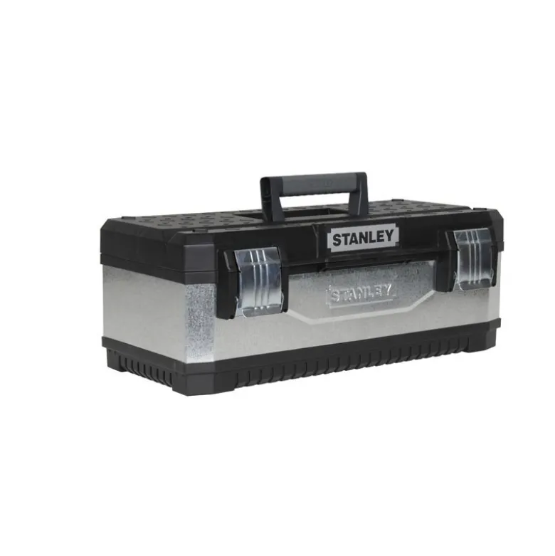 BOITE, CAISSE A OUTILS BI MATIÈRE GALVANISEE 59CM STANLEY 1-95-619
