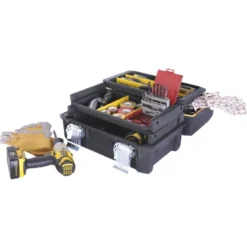 BOITE, CAISSE A OUTILS ETANCHE CANTILEVER 46CM STANLEY FATMAX FMST1-71219