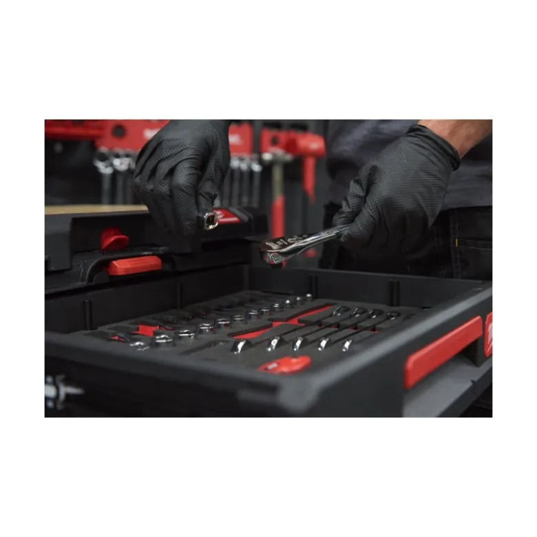 BOITE 50 GANTS NITRILE JETABLES - MILWAUKEE | 4932493233