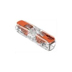 Borne à levier WAGO 221 Inline 2x4mm² à leviers souple & rigide - Wago | 221-2411