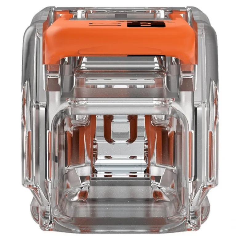Boîte de 12 bornes WAGO 221 Inline 2x4mm² à leviers souple & rigide - Wago | 221-2411/995-012