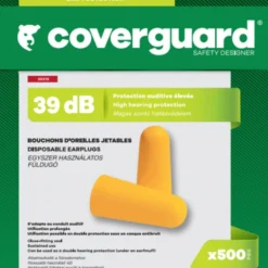 Bouchons anti-bruit PU orange SNR39dB (boîte de 500 paires vrac) - COVERGUARD | MO30215
