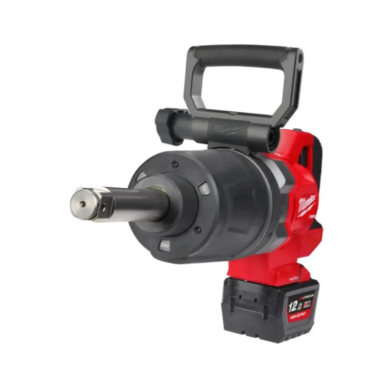 Boulonneuse à chocs FUEL Carré 1'' avec poignée en D et nez LONGUES, 18V, Bluetooth, 12.0Ah - Milwaukee | 4933499251