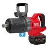 Boulonneuse à chocs FUEL carré 1'' avec poignée en d et nez court,18v, bluetooth, 12,0ah - Milwaukee | 4933499253