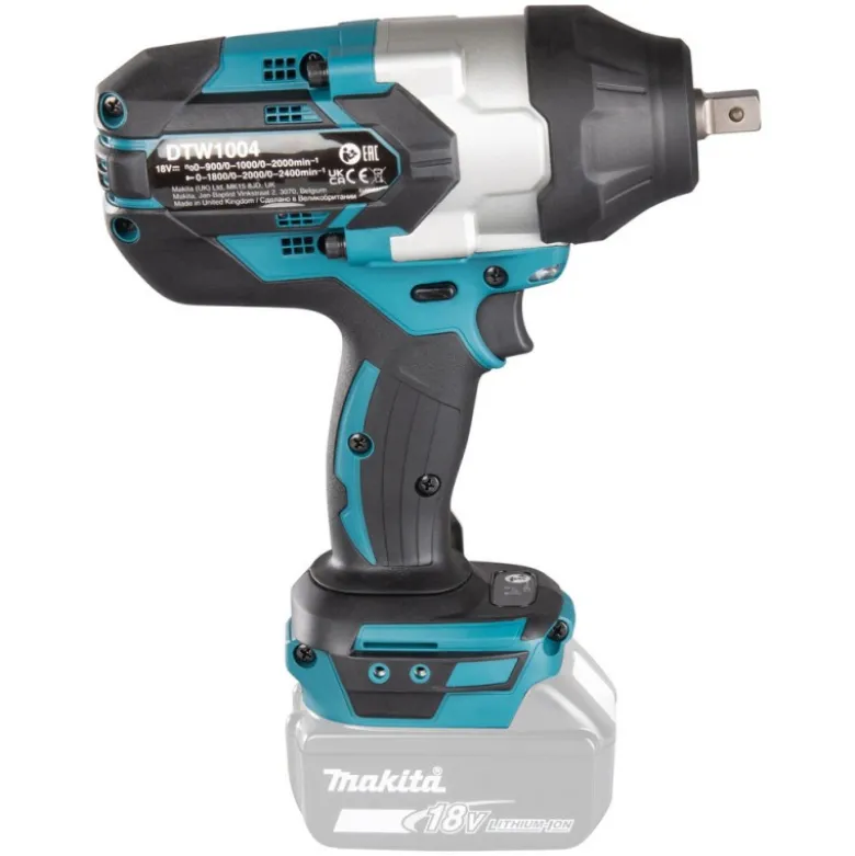 Boulonneuse à chocs LXT - 18 V Li-Ion,1050 Nm - Produit seul - Makita | DTW1004Z