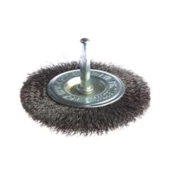Brosse circulaire à fils acier ondulés pour perceuses Ø 50mm, Ø fil 0,3mm, Ø tige 6mm, Qté 1 Makita | D-39964