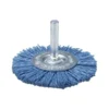 Brosse circulaire à fils nylon pour perceuses Ø 100mm, Grain 240, Ø queue 6mm, Qté 1 Makita | D-45652