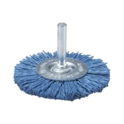 Brosse circulaire à fils nylon pour perceuses Ø 50mm, Grain 80, Ø queue 6mm, Qté 1 Makita | D-45571
