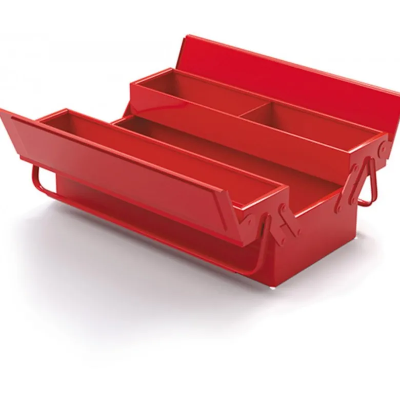 CAISSE A OUTILS TOLE VIDE - 12 LITRES - SAM | SAM-513-PCV