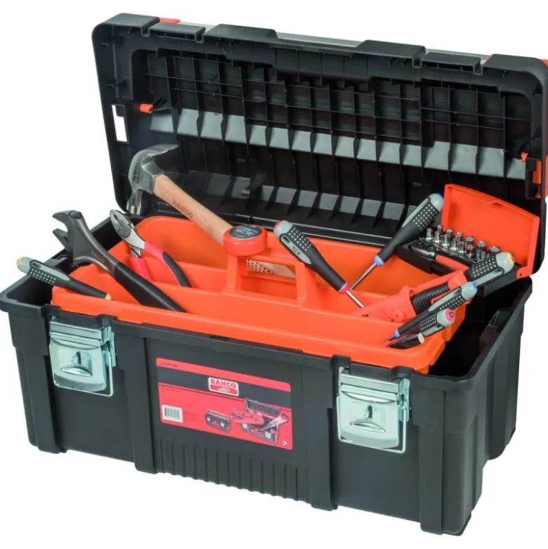 Caisse à outils avec 37 outils à usage général - Bahco | 4750PTB65TS5