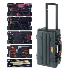 Caisse à outils métallique, kits d’outils multi-usages - 194 pcs - Bahco | 4750RCHDW01FF3