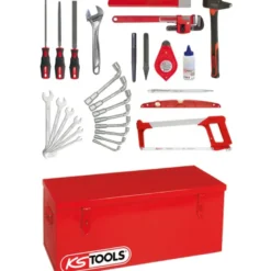 Caisse à outils tuyauteur - 28 outils KS Tools | 911.0028