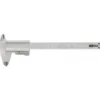 Calibre à coulisse becs doubles inox, vernier monobloc, jauge de profondeur - ét - KS Tools | 300.0510