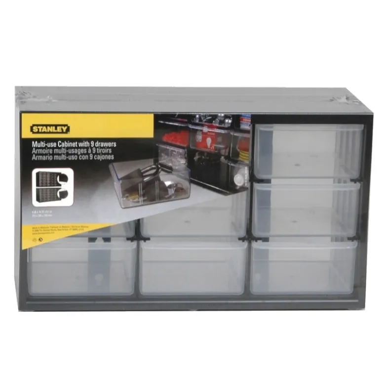 CASIER DE RANGEMENT 9 COMPARTIMENTS STANLEY 1-93-978