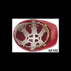Casque de chantier vert - bande anti-transpiration - EARLINE | 65102