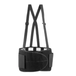 Ceinture lombaire - LUMBAR BELT - Bretelles élastiquées + Scratch - Noir - COVERGUARD | MO78120