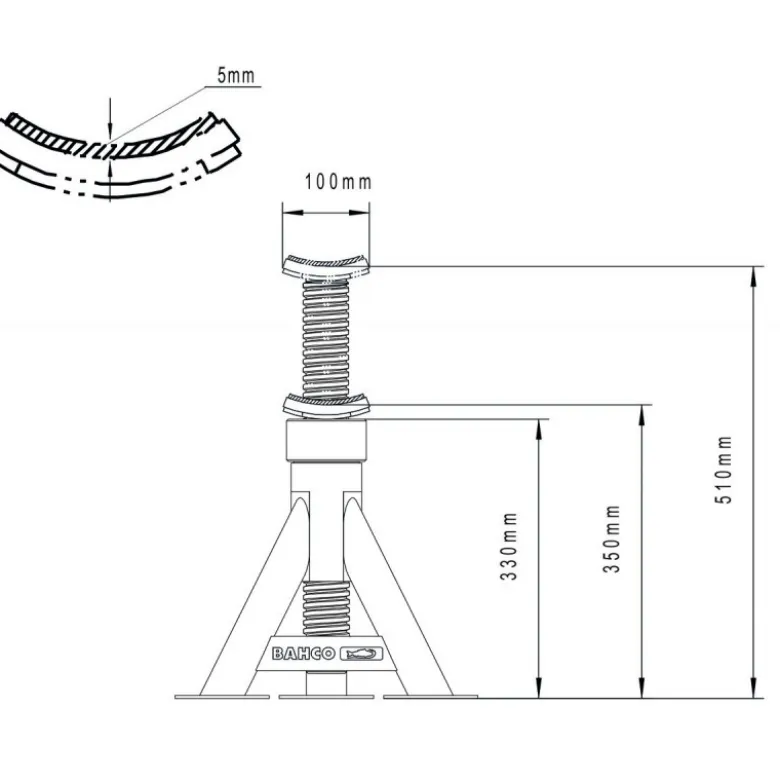 1 CHANDELLE POUR PL 12T - Bahco | BH3HD12000
