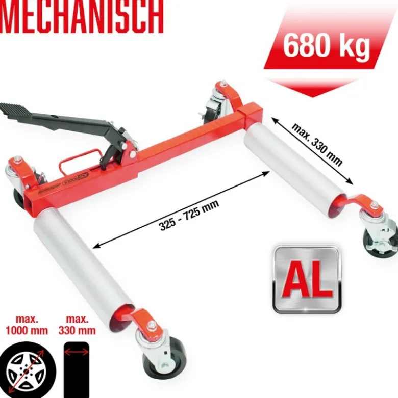 Chariot de manutention mécanique Performance , 680 kg, largeur max. des pneus 330 mm - KSTools | 160.1210