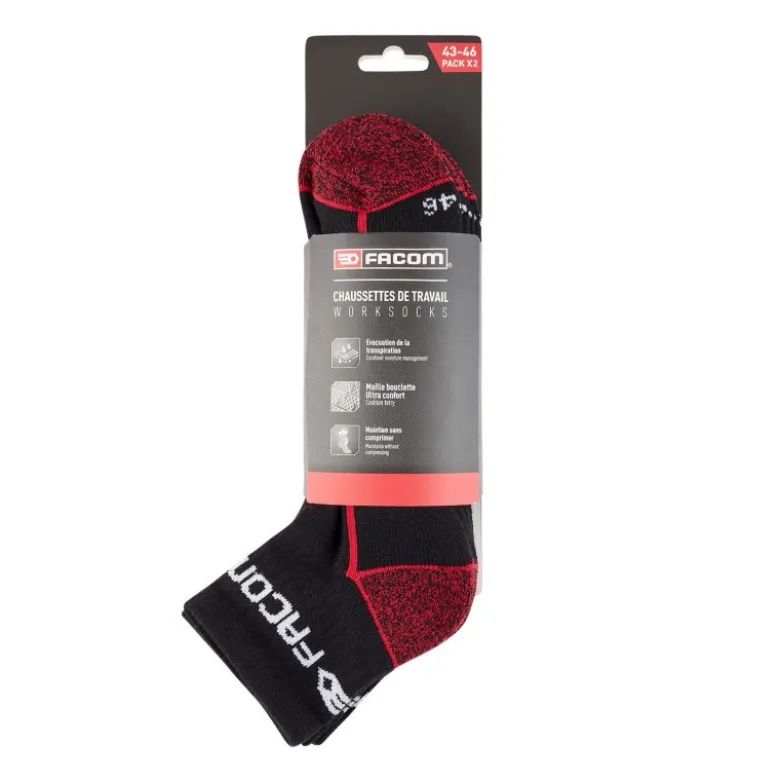 Chaussettes de travail SAFE Low Cut - FACOM | FX/1/SMDX2/SAF