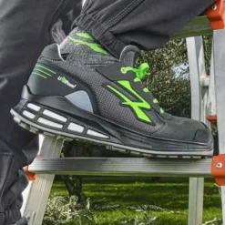 Chaussure de sécurité EGON ESD S1P SRC - RED PREMIUM - UPOWER | RN20016