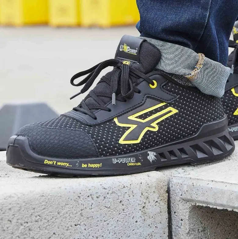 Chaussure de sécurité MATT ESD S3 CI SRC - RED LEVE - UPOWER | RV20014
