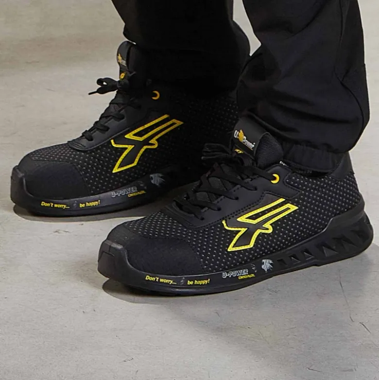 Chaussure de sécurité MATT ESD S3 CI SRC - RED LEVE - UPOWER | RV20014